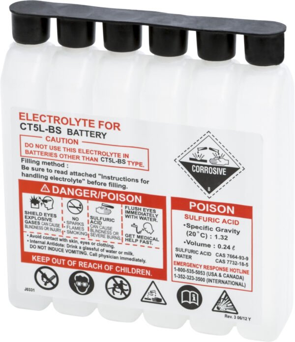 Sealed Battery Electrolyte Pack