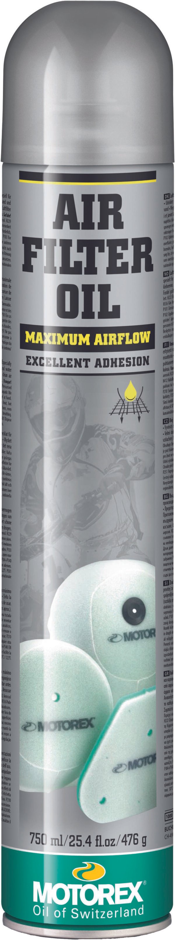 AIR FILTER OIL SPRAY 750ML (12/CASE  SOLD EA)