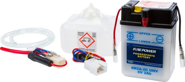 6V Standard Battery w/Acid Pack