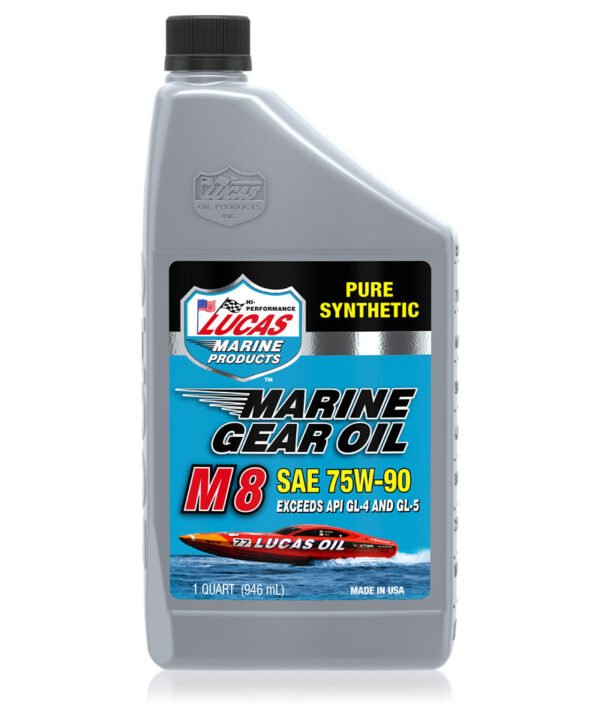 MARINE GEAR PURE SYN M8 OIL 1 QT (6/CASE  SOLD EA)
