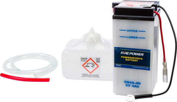 6V Standard Battery w/Acid Pack