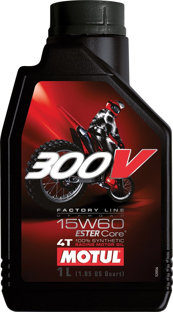 300V COMPETITION SYNTHETIC OIL 4T 15W60 1L OFFROAD