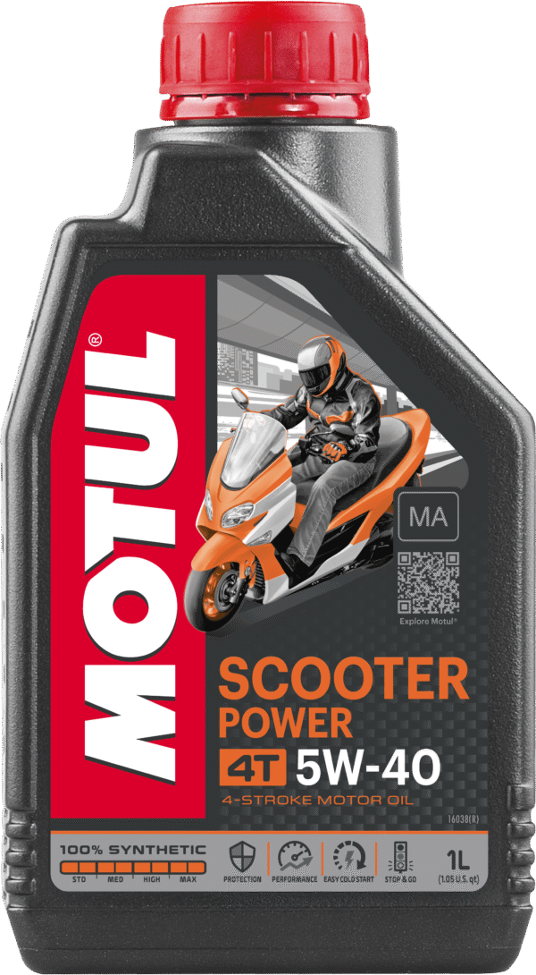SCOOTER SYNTHETIC OIL 4T 5W40 1L