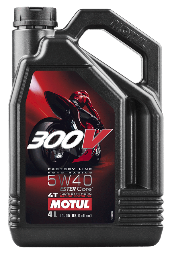 300V COMPETITION SYNTHETIC OIL 4T 5W40 4-1L