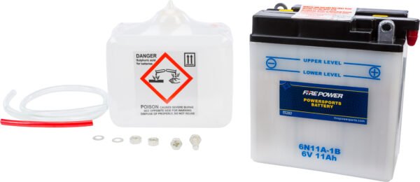 6V Standard Battery w/Acid Pack
