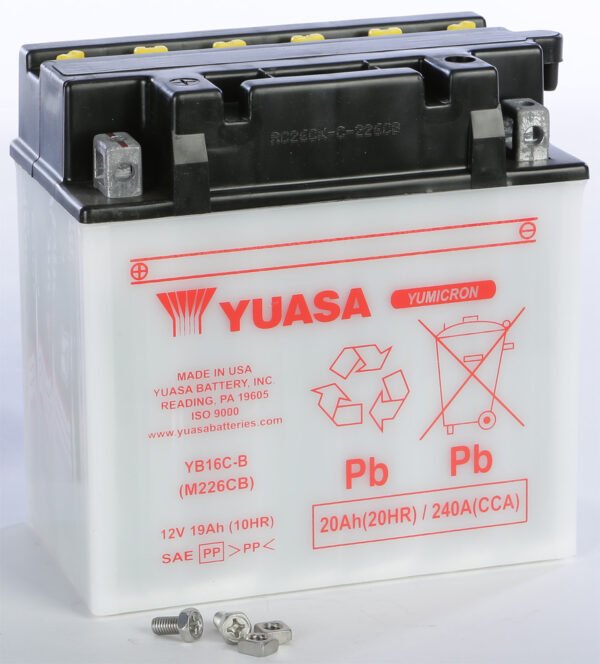 6V and 12V Standard Yumicron Battery