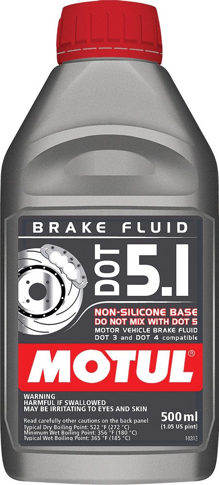 DOT 5.1 BRAKE FLUID .5L