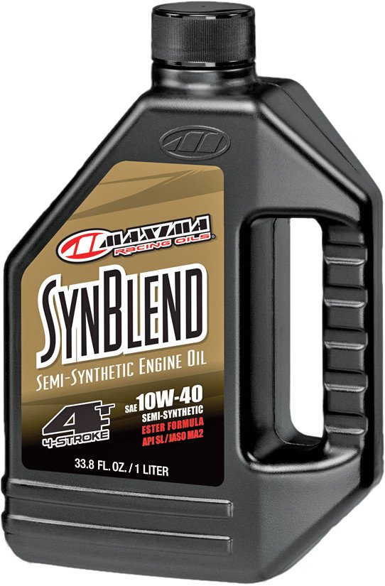 SYNTHETIC BLEND MOTOR OIL 4T 10W40 1L 12/CASE