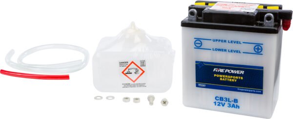 12V Heavy Duty Battery w/Acid Pack