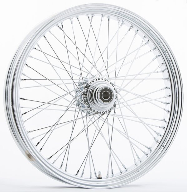 FR 60-SPK SD CHROME 23X3.5 WG-HUB 1" AXL 00 LTR
