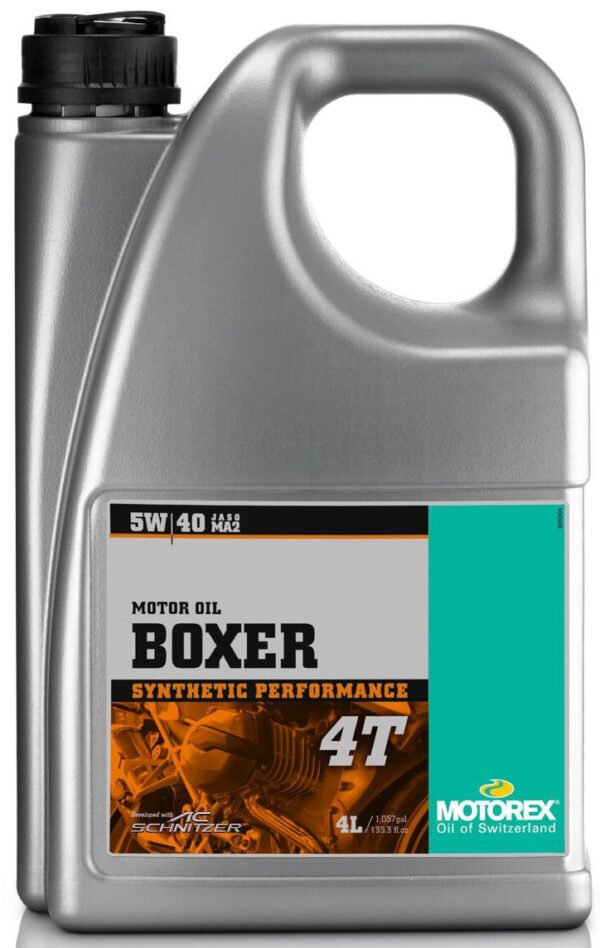 BOXER 5W40 4T 4L (4/CASE  SOLD EA)
