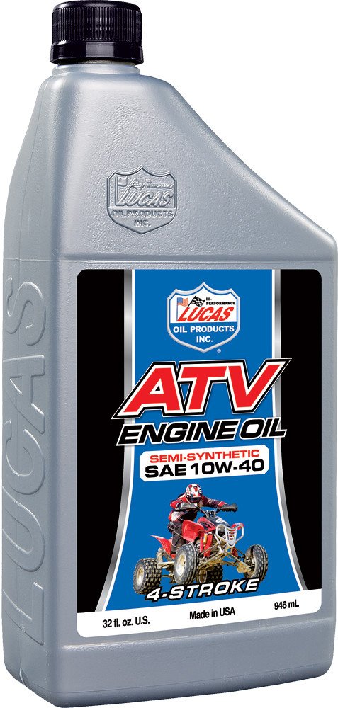 SEMI-SYN ATV OIL 10W40 4T 1 QT (6/CASE  SOLD EA)