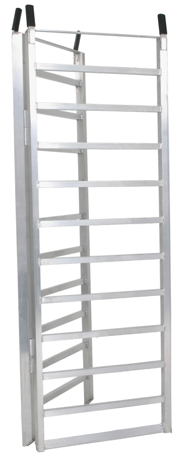 ALUMINUM FOLDING RAMP 1500 LBS 70" X 48"