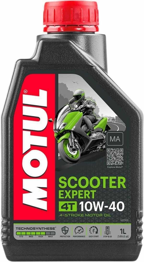 SCOOTER SYN OIL 4T 10W40 1L