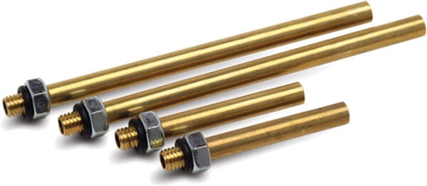 REPLACEMENT 5MM BRASS ADAPTERS 4/PK