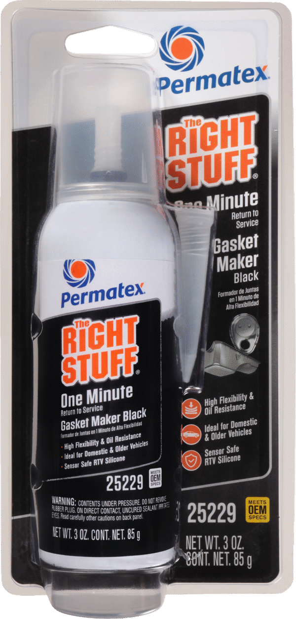 RIGHT STUFF BLACK ONE MINUTE GASKET 3 OZ