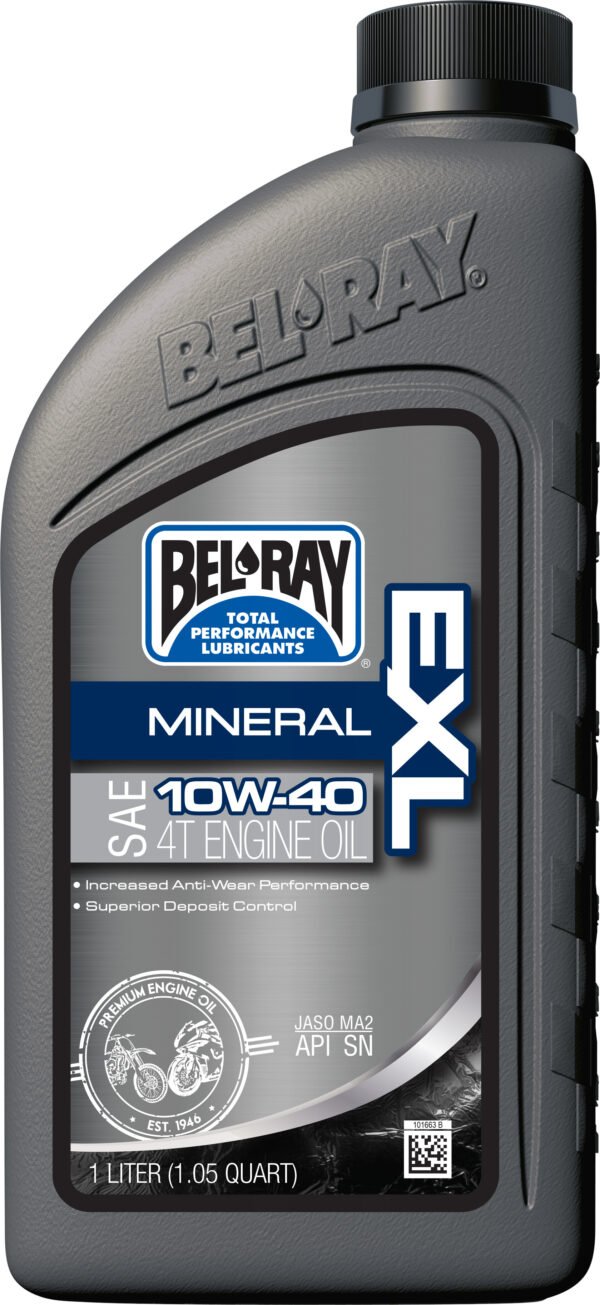 EXL MINERAL OIL 10W40 4T 1L (12/CASE  SOLD EA)
