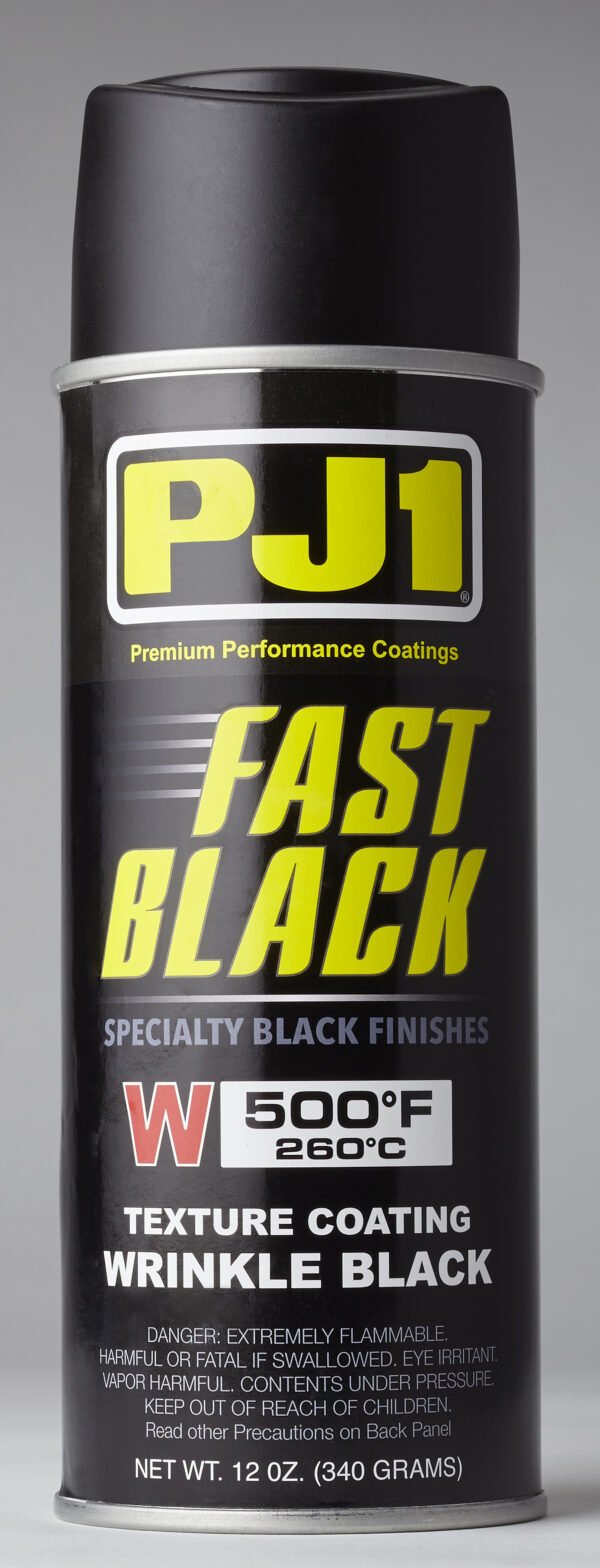 FAST BLACK WRINKLE TEXTURE FINISH 12OZ