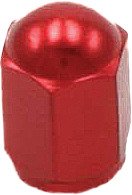 AIR VALVE CAPS RED 2/PK