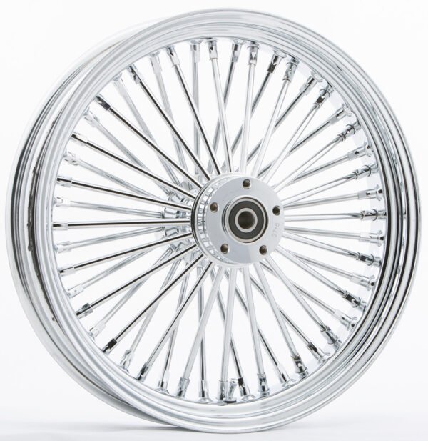 RR 48-SPK CHROME 18X3.5 BT/XL-HUB 1" AXL 00 LTR