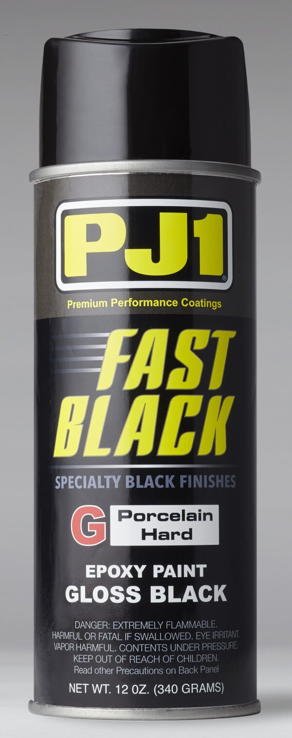 FAST BLACK EPOXY PORCELAIN GLOSS BLACK 12OZ