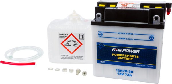 12V Standard Battery w/Acid Pack