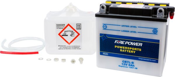 12V Heavy Duty Battery w/Acid Pack