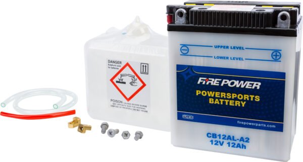 12V Heavy Duty Battery w/Acid Pack