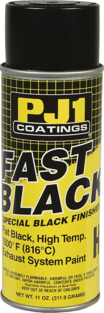 FAST BLACK 1500F HIGH TEMP FLAT FINISH 11OZ