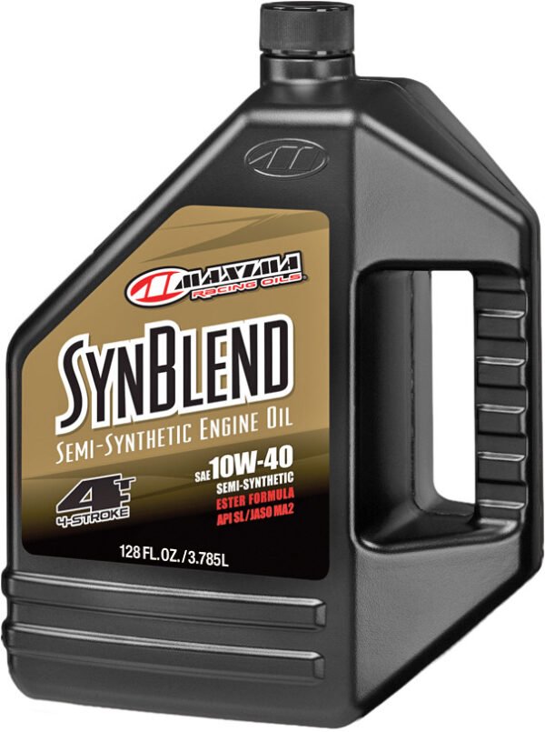 SYNTHETIC BLEND MOTOR OIL 4T 10W40 1GAL 4/CASE
