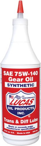 SYNTHETIC GEAR OIL 75W140 1 QT (12/CASE  SOLD EA)