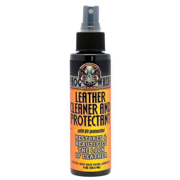 LEATHER CLEANER & PROTECTANT W/UV PROTECTION 4OZ
