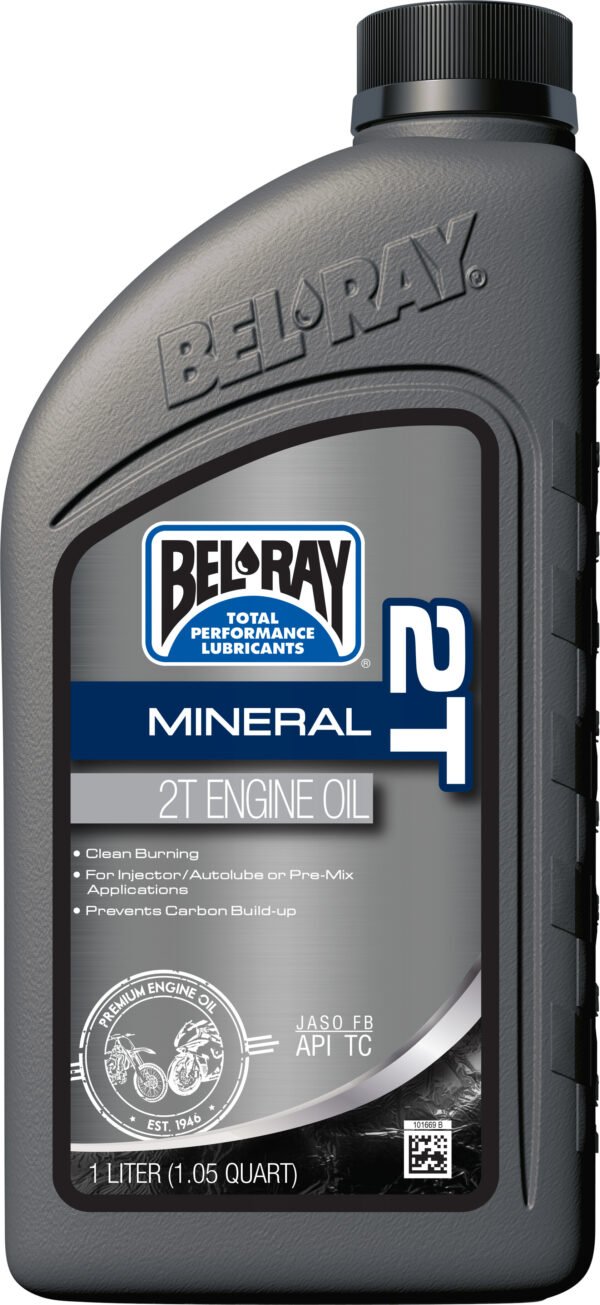 MINERAL ENGINE OIL 2T 1L (12/CASE  SOLD EA)
