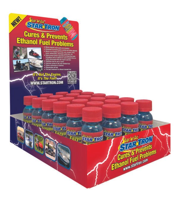 ENZYME FUEL TREATMENT 1OZ 24/PK W/COUNTER DISPLAY