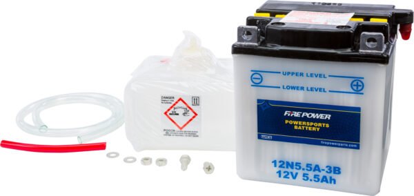 12V Standard Battery w/Acid Pack