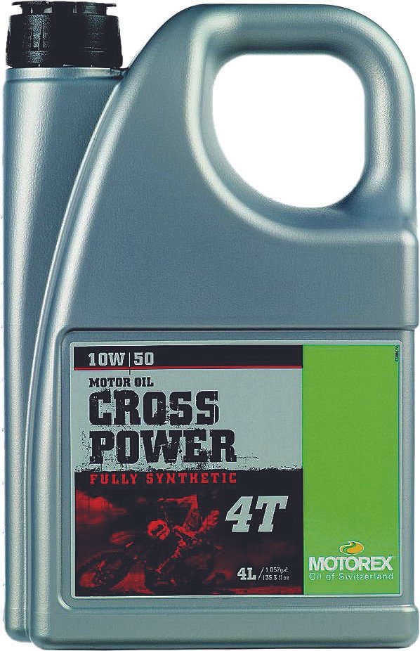CROSS POWER MOTOR OIL 10W50 4T 4L (4/CASE  SOLD EA)