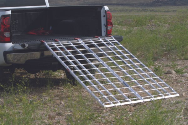 ALUMINUM BI-FOLD RAMP 1200 LBS 70" X 48"