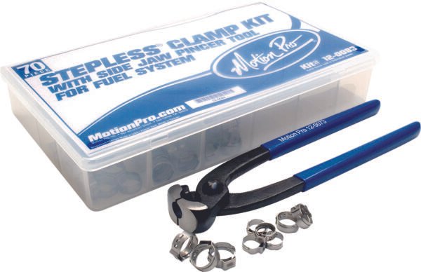 STEPLESS CLAMP FUEL LINE FITTINGS KIT 80/PC