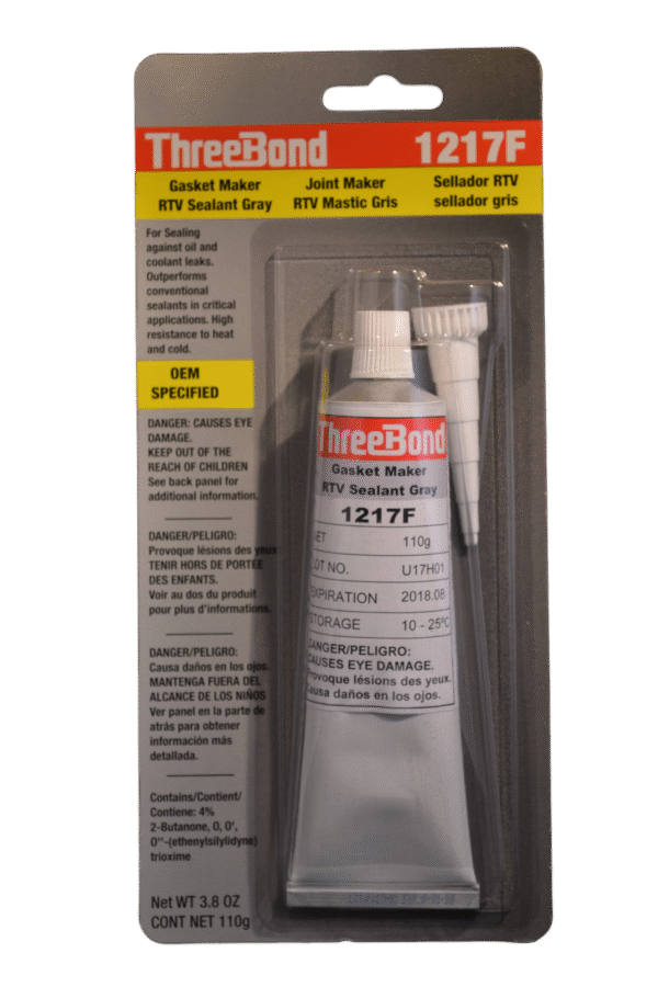 GASKET MAKER RTV SEALANT GREY 3.8OZ