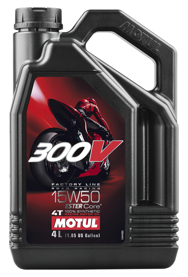 300V COMPETITION SYNTHETIC OIL 4T 15W50 4-1L